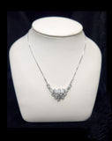 Wedding necklace - dazzling starburst crystal - Sephora - Johnny B collection at Kezani