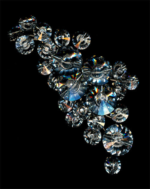 Bridal Headpiece - sparkle of all sparkles 1920's style - Cosmic by Kezani - Kezani Jewellery - 2