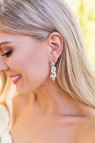 Bridal earrings Allure by Stephanie Browne 1
