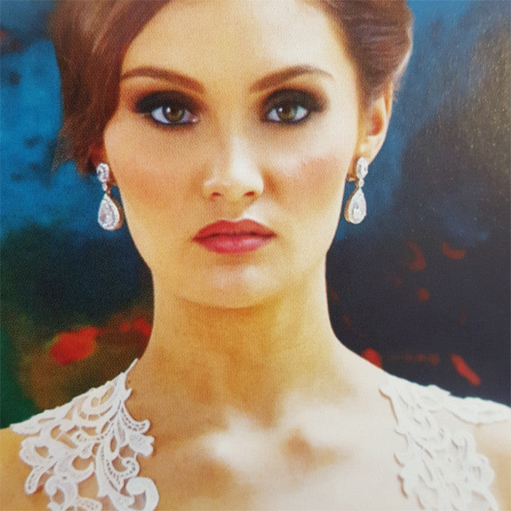 Bridal earrings - Bond St by Stephanie Browne - Kezani Jewellery - 3