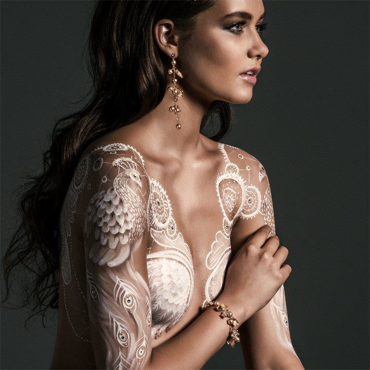 bridal bracelet - Sierra pearl charm by Kezani - KEZANI JEWELLERY - designer bridal jewellery and wedding accessories - 3
