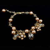 bridal bracelet - Sierra pearl charm by Kezani - KEZANI JEWELLERY - designer bridal jewellery and wedding accessories - 2