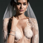 Bridal bracelet - Silk crystal by Stephanie Browne - Kezani Jewellery - 2