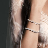 Bridal bracelet- Bocheron crystal bracelet by Stephanie Browne - Kezani Jewellery - 3