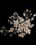 Bridal headpiece - BEST SELLER crystal vine style comb - Claire B by Kezani