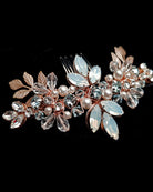 wedding headpiece - pretty Bohemian side comb - Pippa by Kezani 1