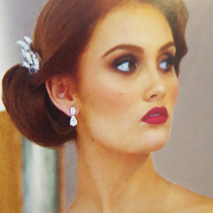 Bridal earrings - ER OP by Stephanie Browne - Kezani Jewellery - 3