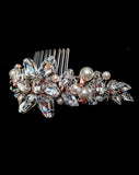 Bridal headpiece - glamorous large crystal side comb - Jess by Kezani - BUY or HIRE