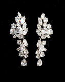 Bridal earrings - gorgeous classic glamour gala style - Sinclaire by Stephanie Browne