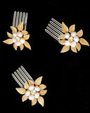 Wedding headpiece - create your own - Love Story bridal hair comb set by Kezani