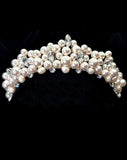 close up of pearl encrusted crown - pearlin by kezani