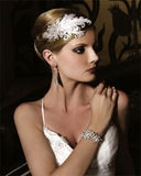 bridal bracelet - Valentina crystal mesh by Kezani - Kezani Jewellery - 2