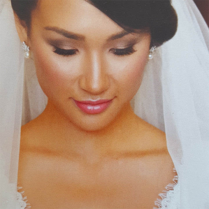 Bridal earrings - Bocheron pearl by Stephanie Browne - Kezani Jewellery - 2