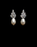 Bridal earrings- Bocheron Drop Pearl by Stephanie Browne 