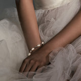 Bridal bracelet - Silk pearl by Stephanie Browne - Kezani Jewellery - 2