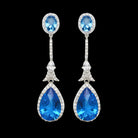Bridal earrings - Alexandra by Stephanie Browne - Kezani Jewellery - 3