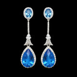 Bridal earrings - Alexandra by Stephanie Browne - Kezani Jewellery - 3