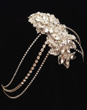 bridal headpiece - allegra bohemian chic head jewellery - by Kezani