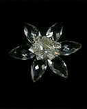 Bridal headpiece - crystal star flower haircomb - Charlotte by Kezani - Kezani Jewellery - 2