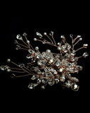Bridal headpiece - BEST SELLER crystal vine style comb - Claire B by Kezani