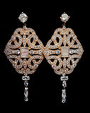 Bridal earrings - Paris Chandelier by Stephanie Browne at Kezani