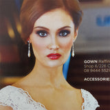 Bridal earrings - Peacock pearl by Stephanie Browne - Kezani Jewellery - 2