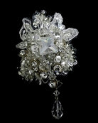 'Revamp' wedding collection - Jadore small headpiece by Kezani - Kezani Jewellery