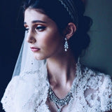 Bridal earrings -Regalia Madame by Stephanie Browne - Kezani Jewellery - 2