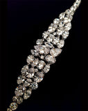 NEW ARRIVAL - Bridal bracelet - Kelly multi shaped crystal bracelet - Exclusive at Kezani
