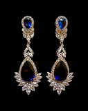 ON SALE - classic sapphire statement earring - Jubilee - Exclusive at Kezani