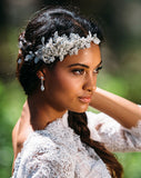 wedding earrings - navette crystal drop - Mahala by Kezani -3