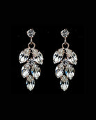 Bridal earrings - Bocheron rose gold plate by Stephanie Browne - Kezani Jewellery - 2