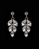 Bridal earrings - Bocheron rose gold plate by Stephanie Browne - Kezani Jewellery - 2