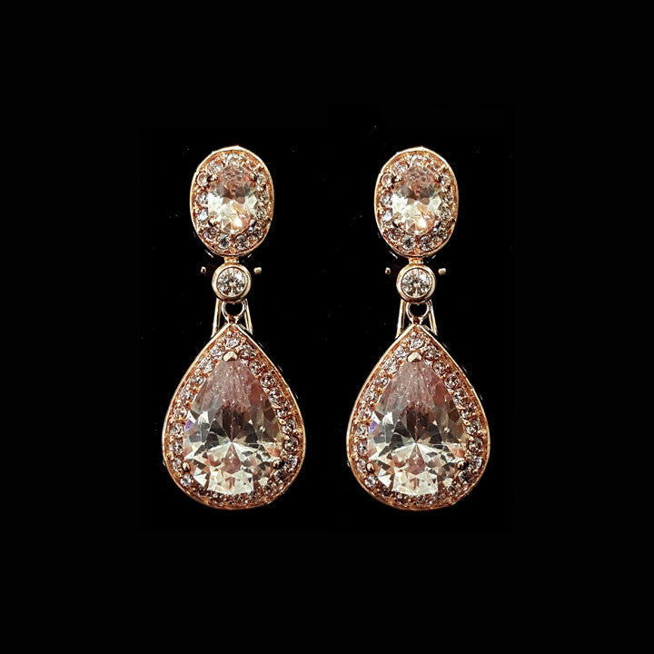 Bridal earrings - Bond St by Stephanie Browne - Kezani Jewellery - 4