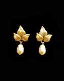 Bridal earrings - Fiorentina pearl drop by Stephanie Browne