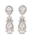 bridal earrings- hollywood glamour Liz earrings by Stephanie Browne - at Kezani 3