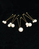 wedding and bridal hairpins - pearl cluster - scatter pearl pins - Perla by Kezani