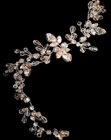 wedding headpiece - flower crown style - Dionsyia hairvine by Kezani